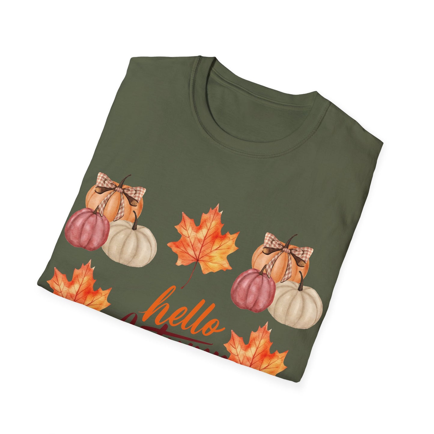 Hello Autumn - Softstyle T-Shirt