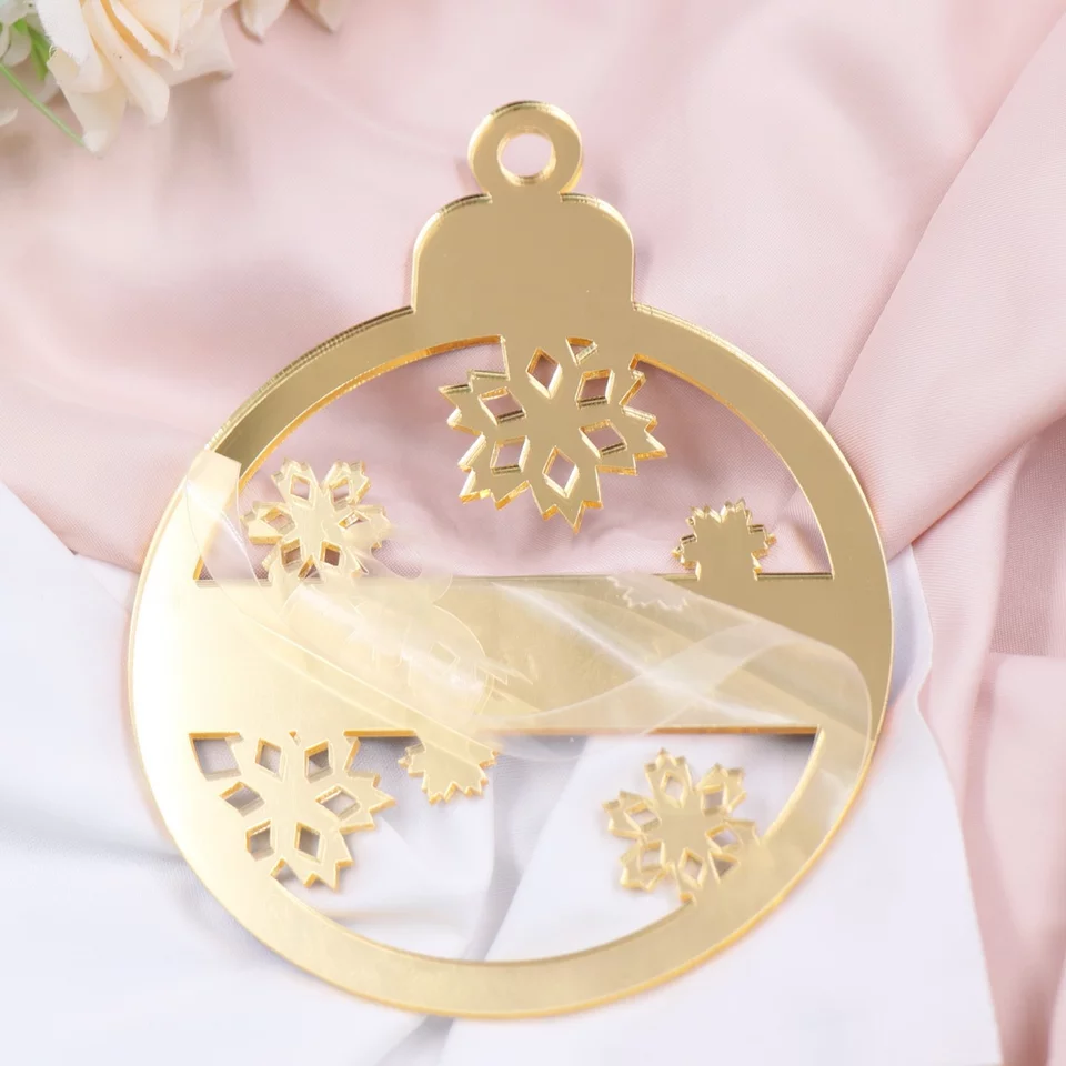 Snowflake Christmas Ornaments 5pcs
