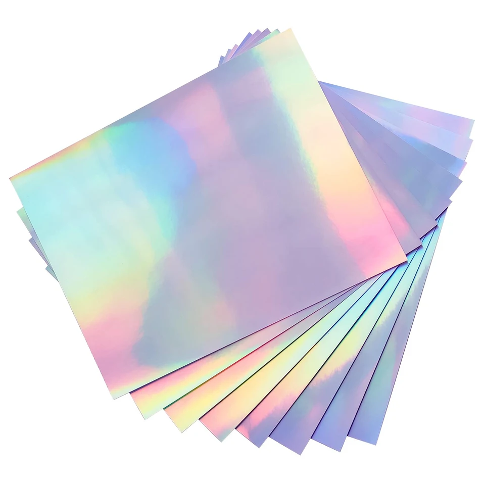 Printable Holographic Adhesive Vinyl (10pcs) – Inspocreates
