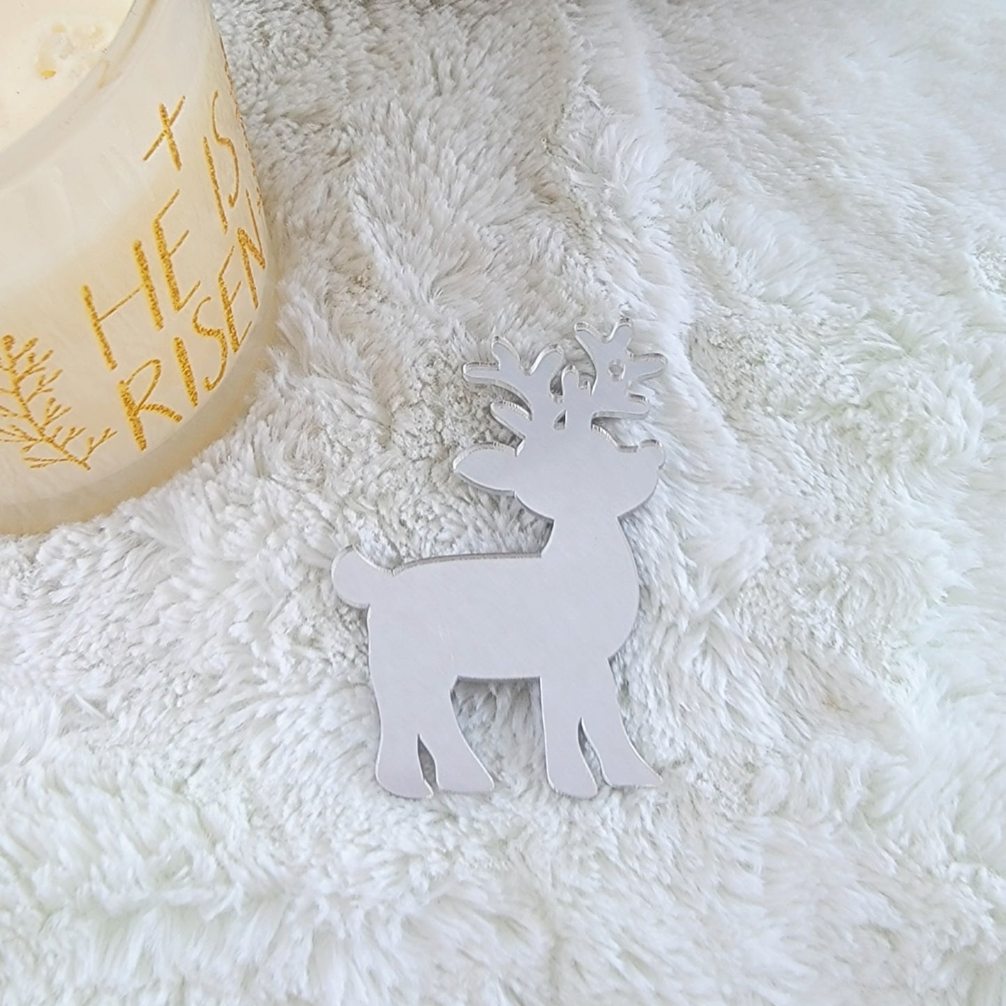 Reindeer Acrylic Christmas Ornaments
