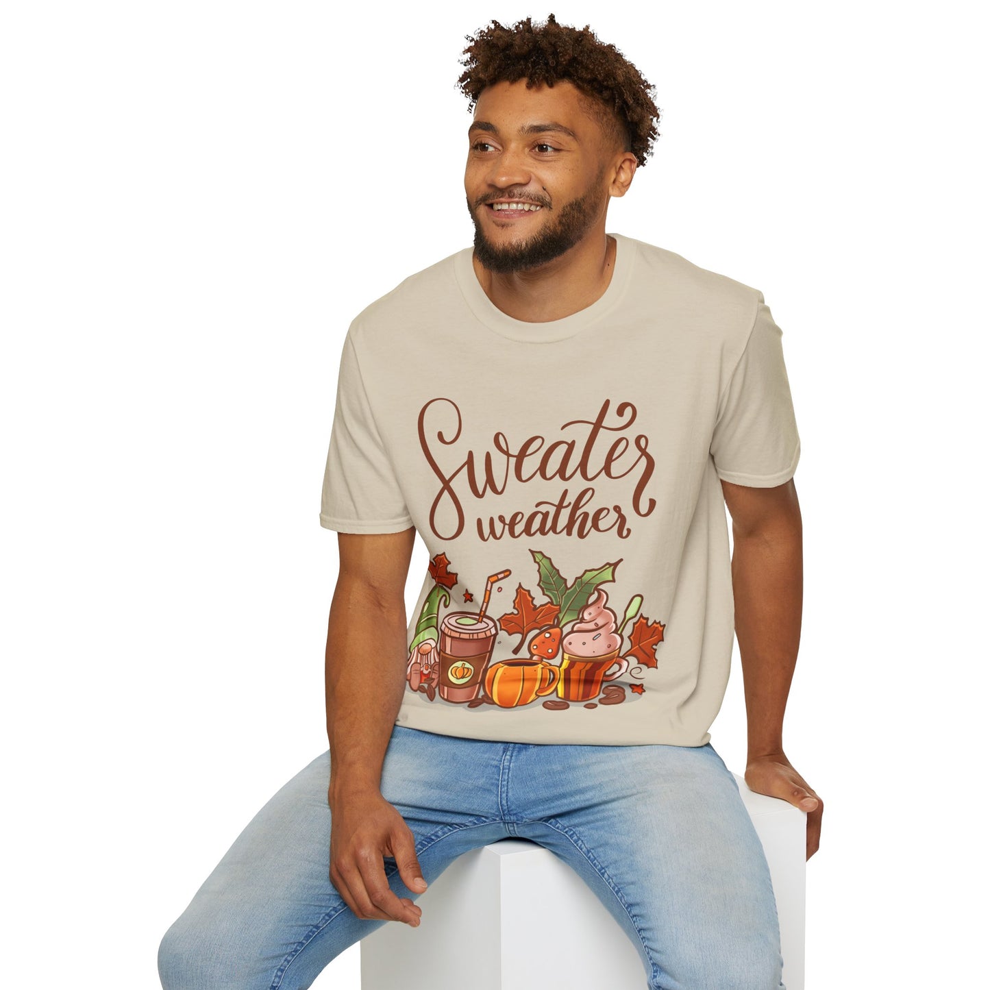 Sweater Weather - Softstyle T-Shirt