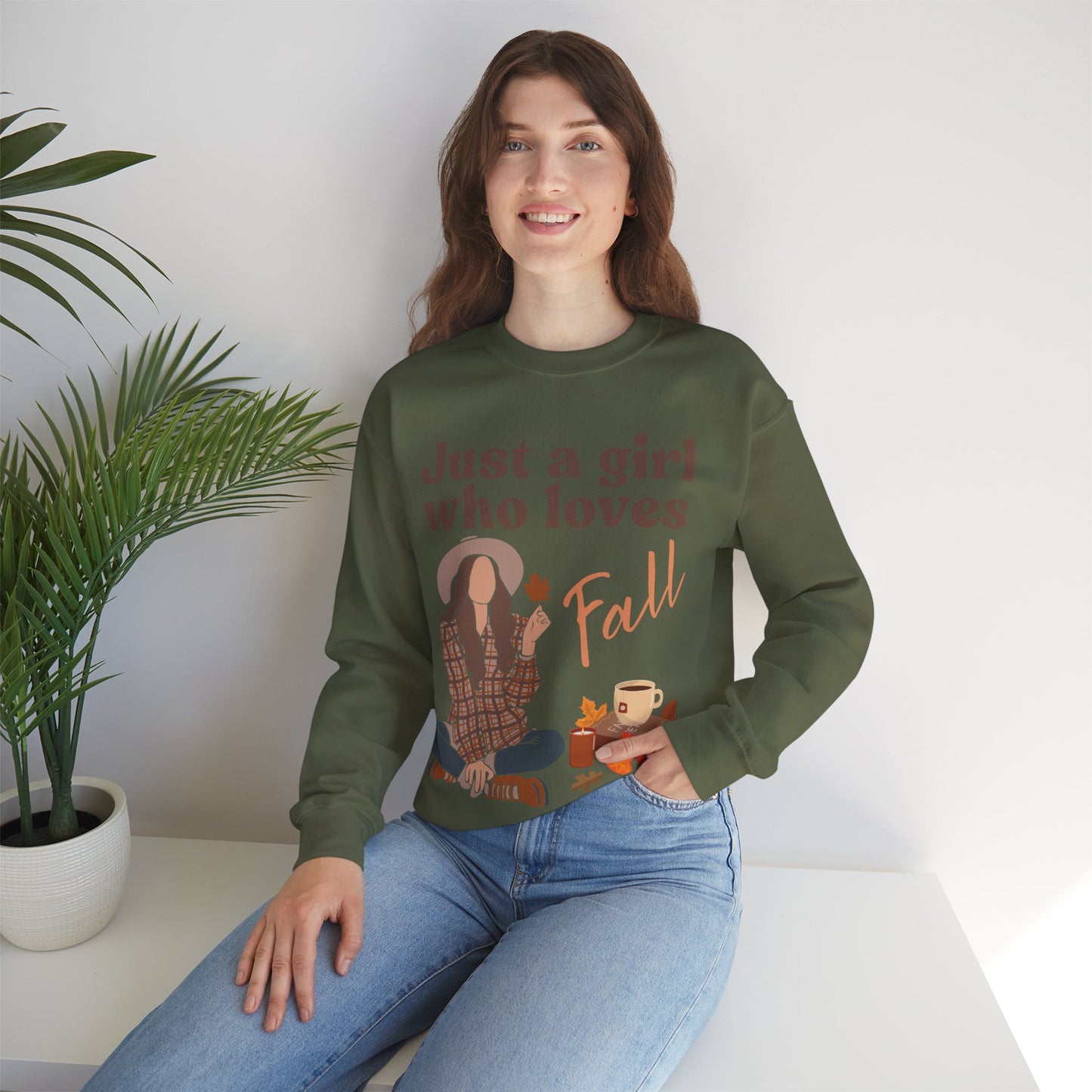 Just a girl who loves fall Sweatshirt