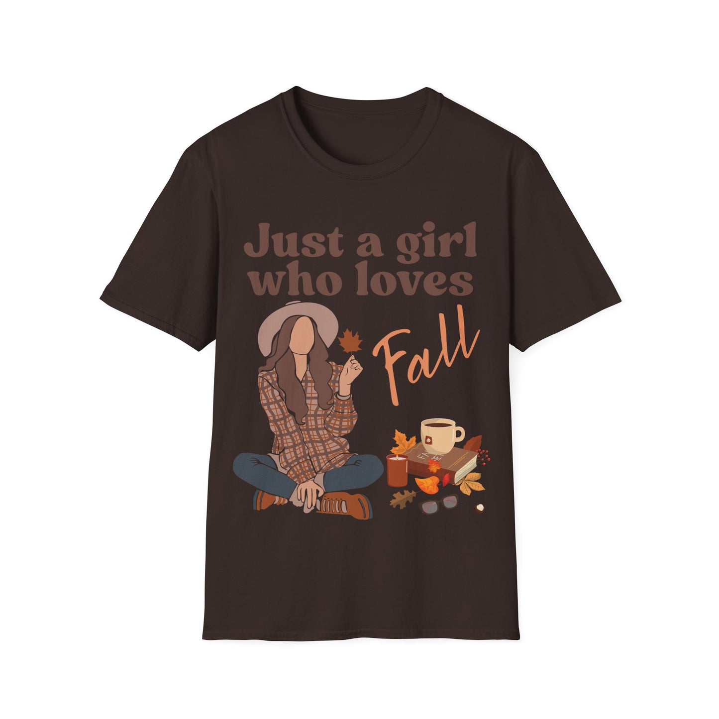 Just a girl who loves fall - Softstyle T-Shirt