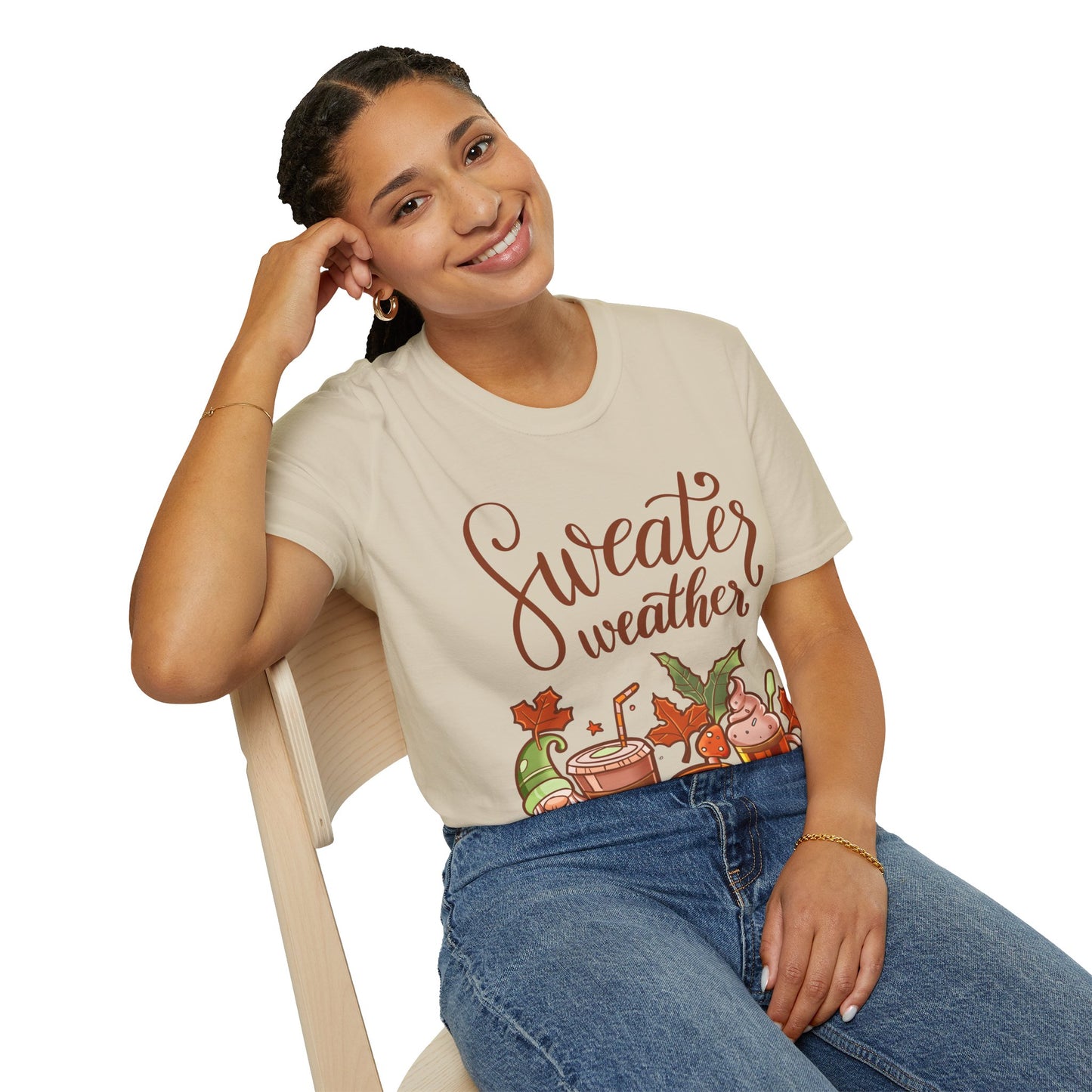Sweater Weather - Softstyle T-Shirt