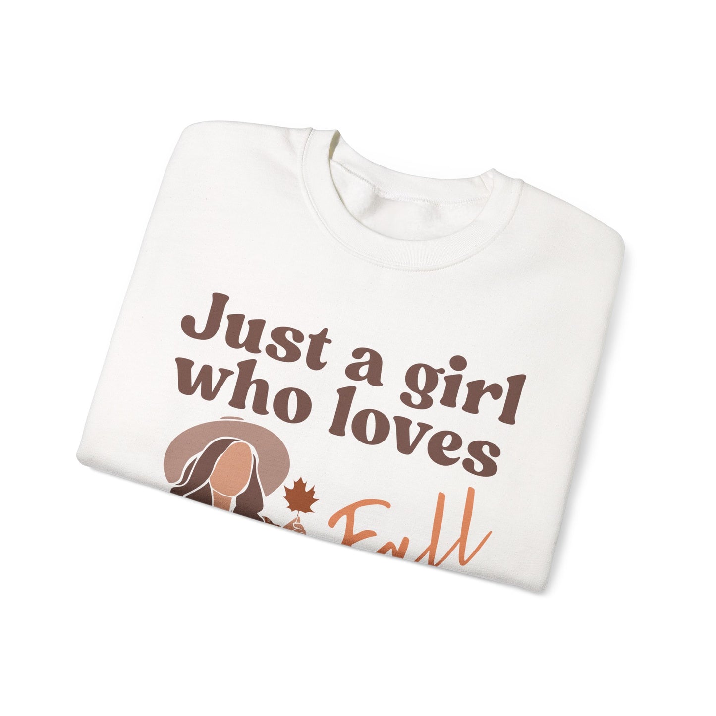 Just a girl who loves fall Sweatshirt