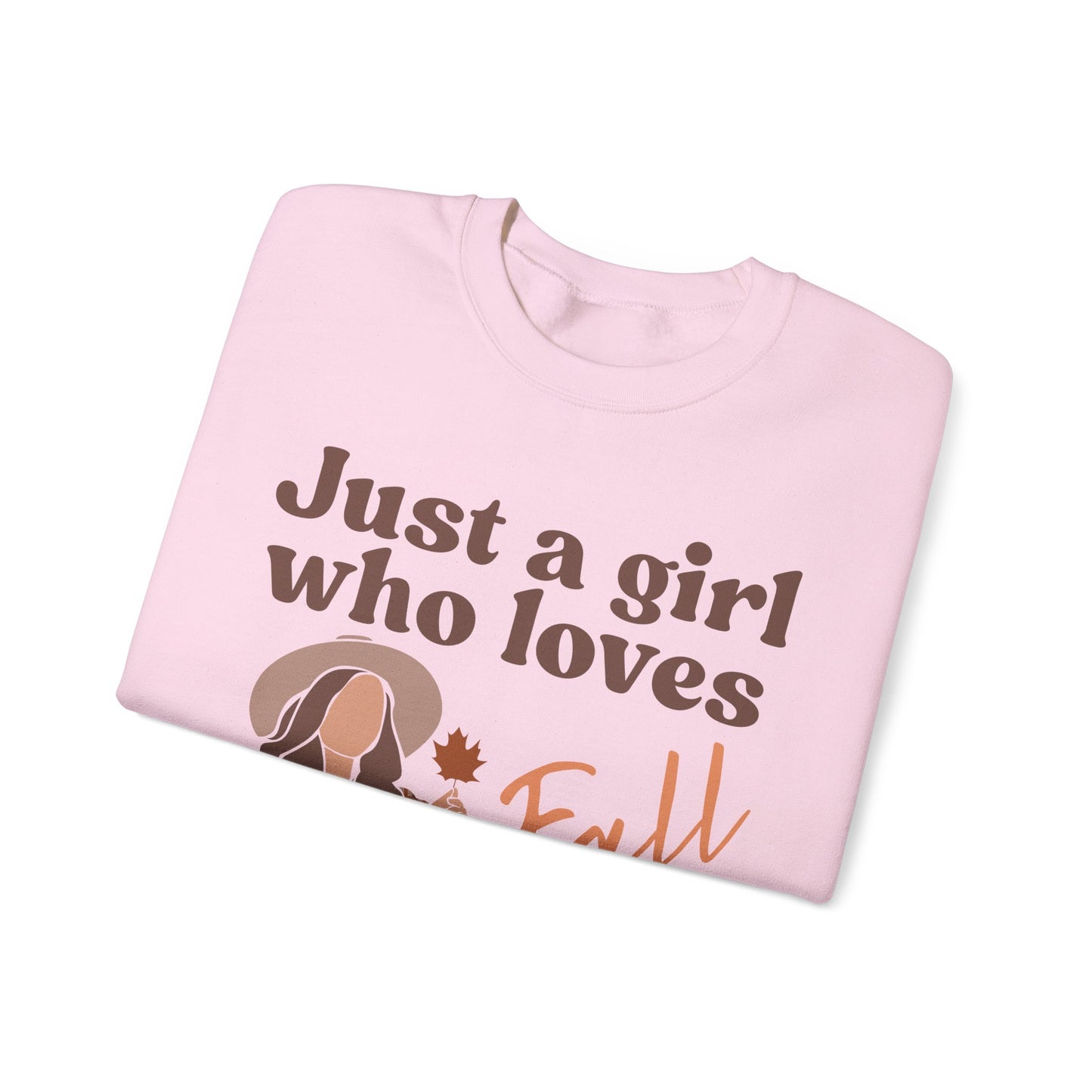 Just a girl who loves fall Sweatshirt