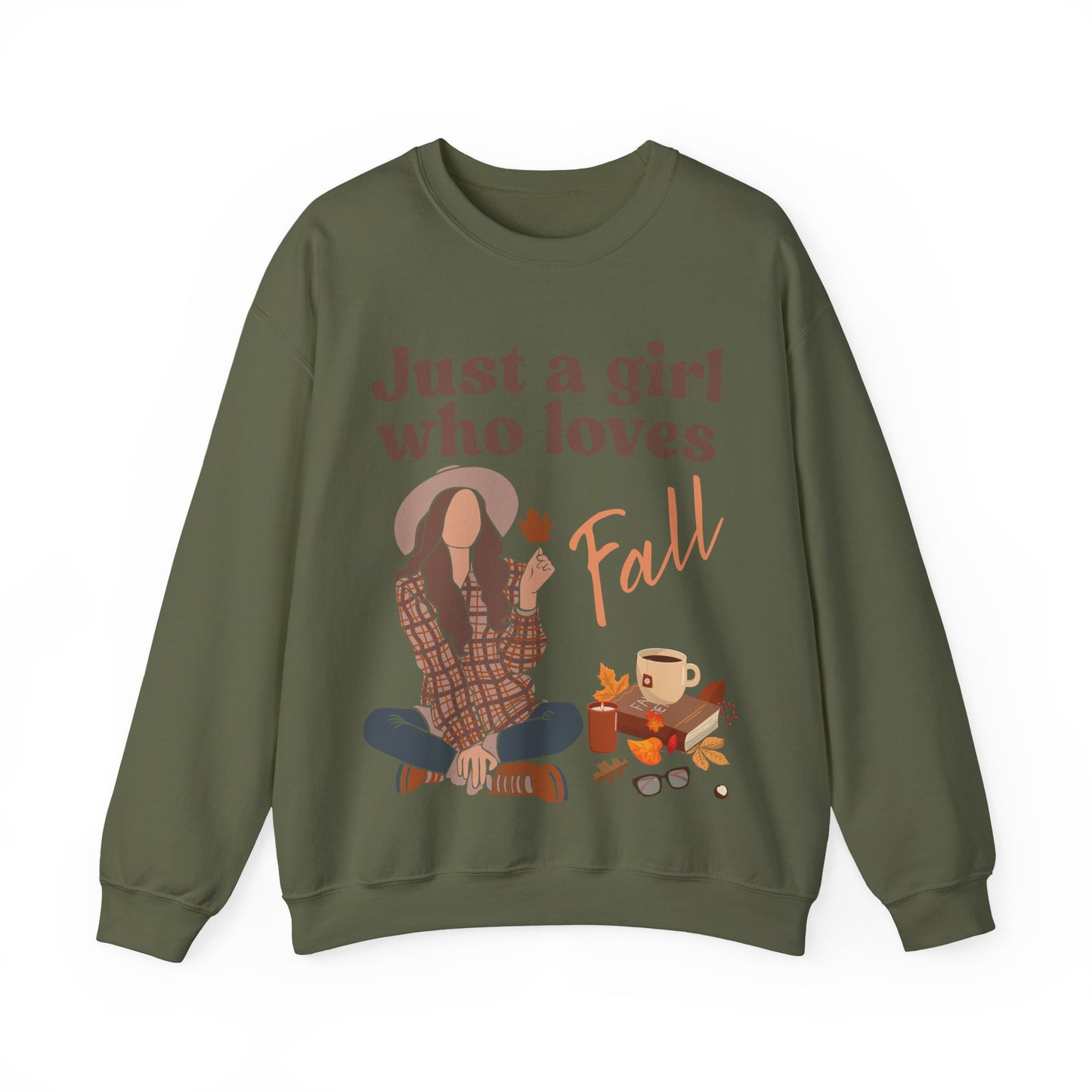 Just a girl who loves fall Sweatshirt