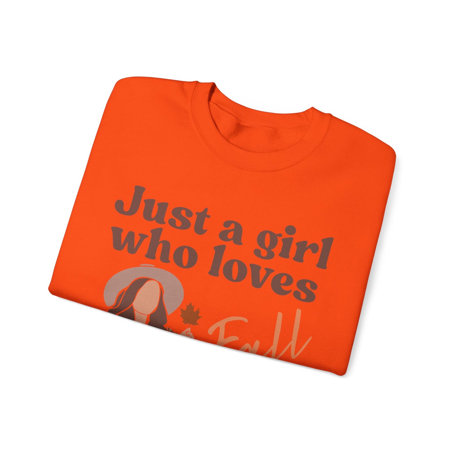Just a girl who loves fall Sweatshirt
