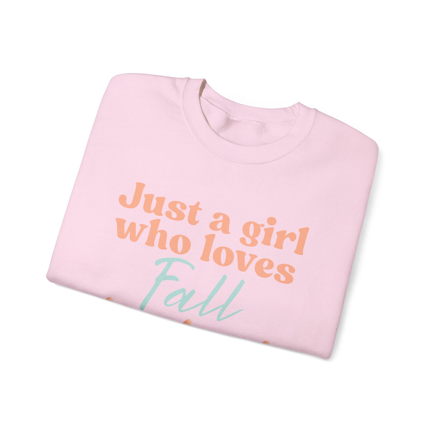 Just a girl who loves fall Gnome Sweatshirt