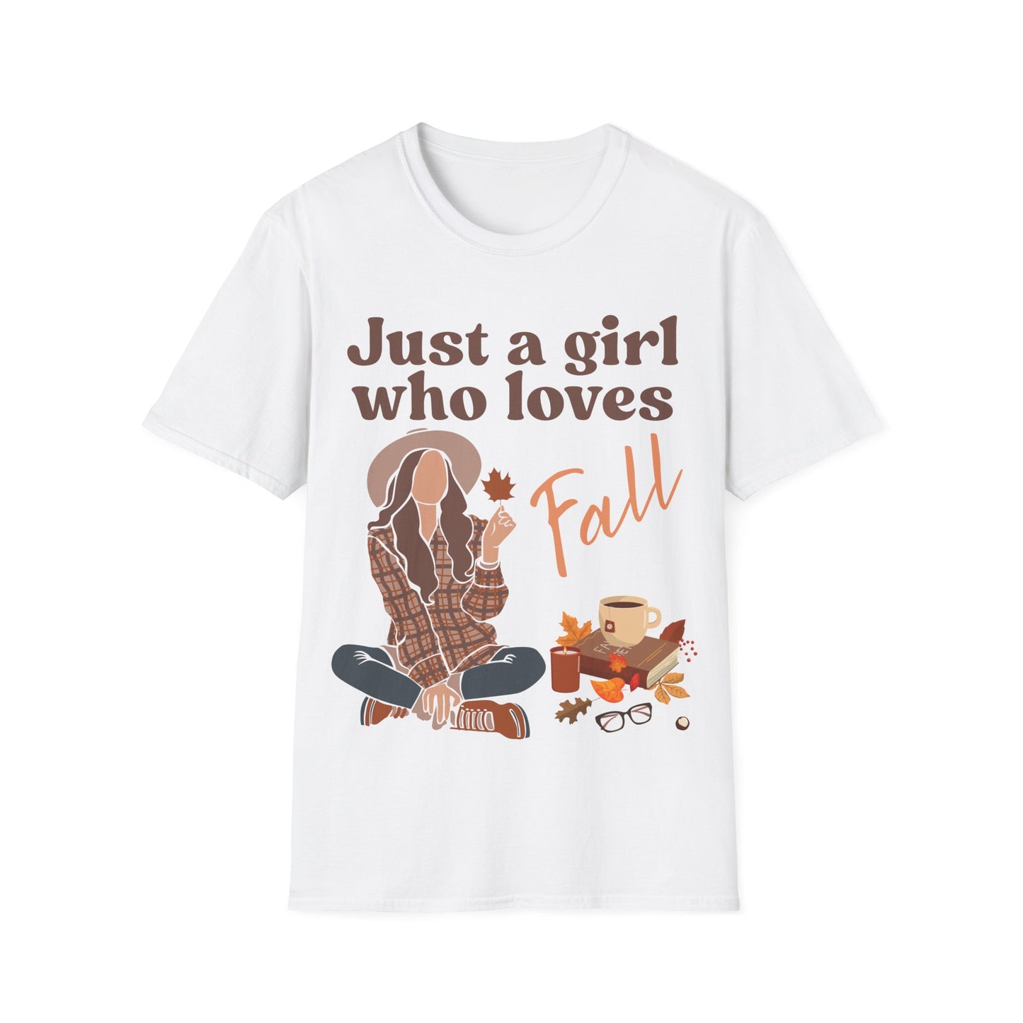 Just a girl who loves fall - Softstyle T-Shirt