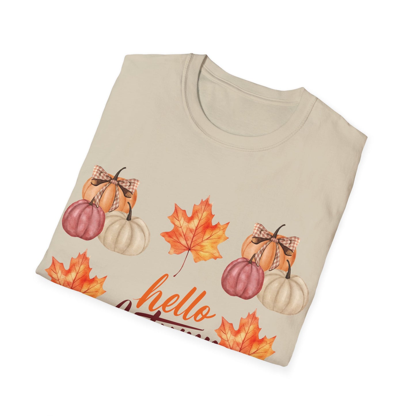 Hello Autumn - Softstyle T-Shirt