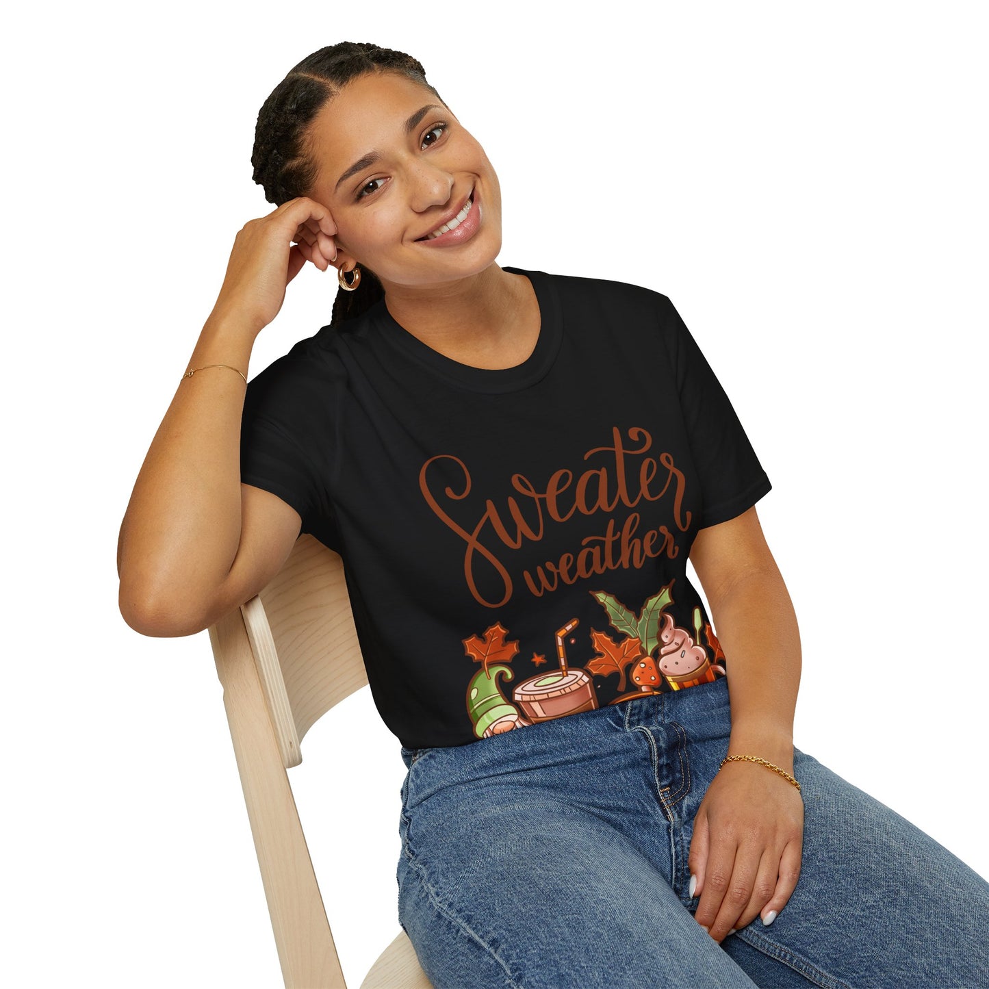 Sweater Weather - Softstyle T-Shirt