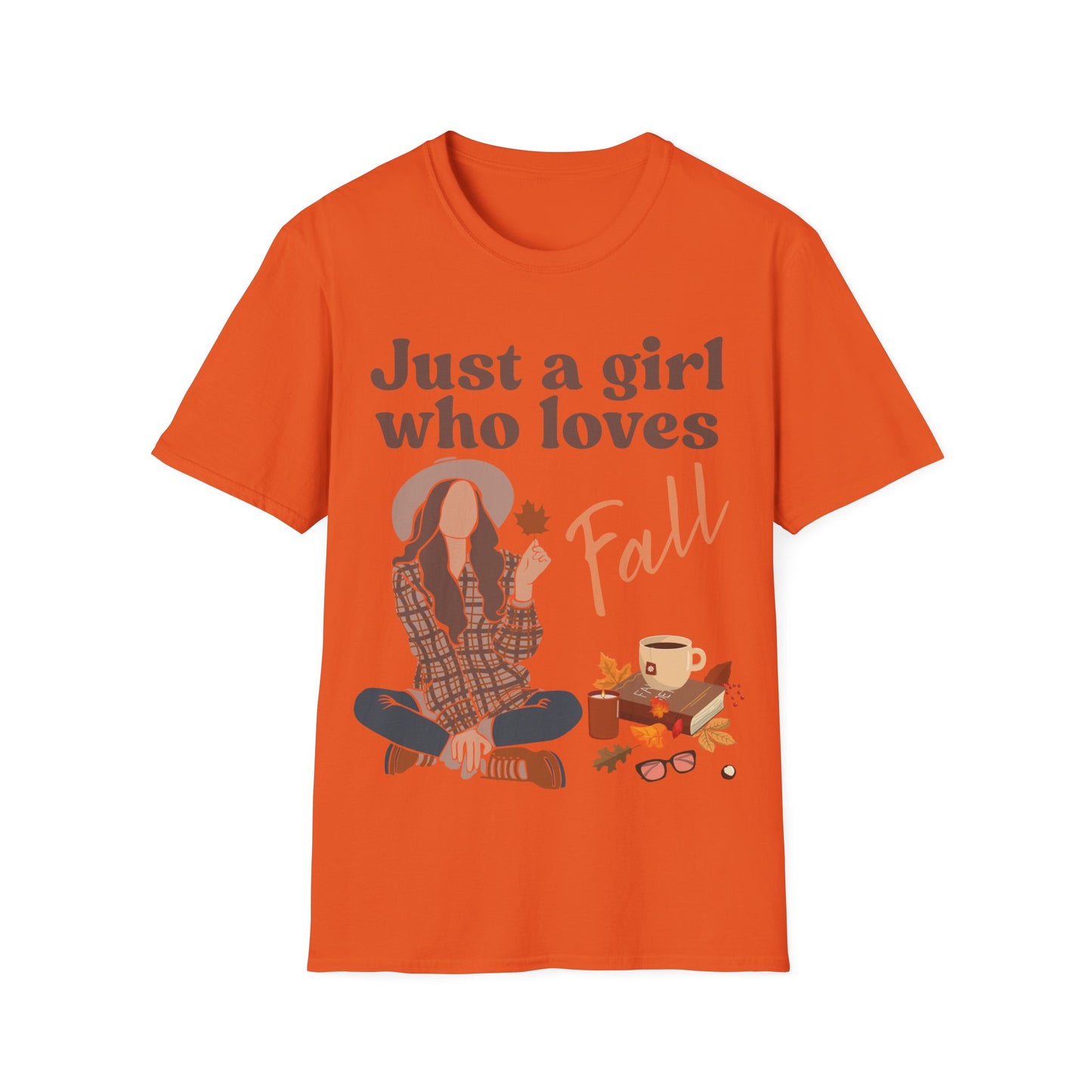 Just a girl who loves fall - Softstyle T-Shirt