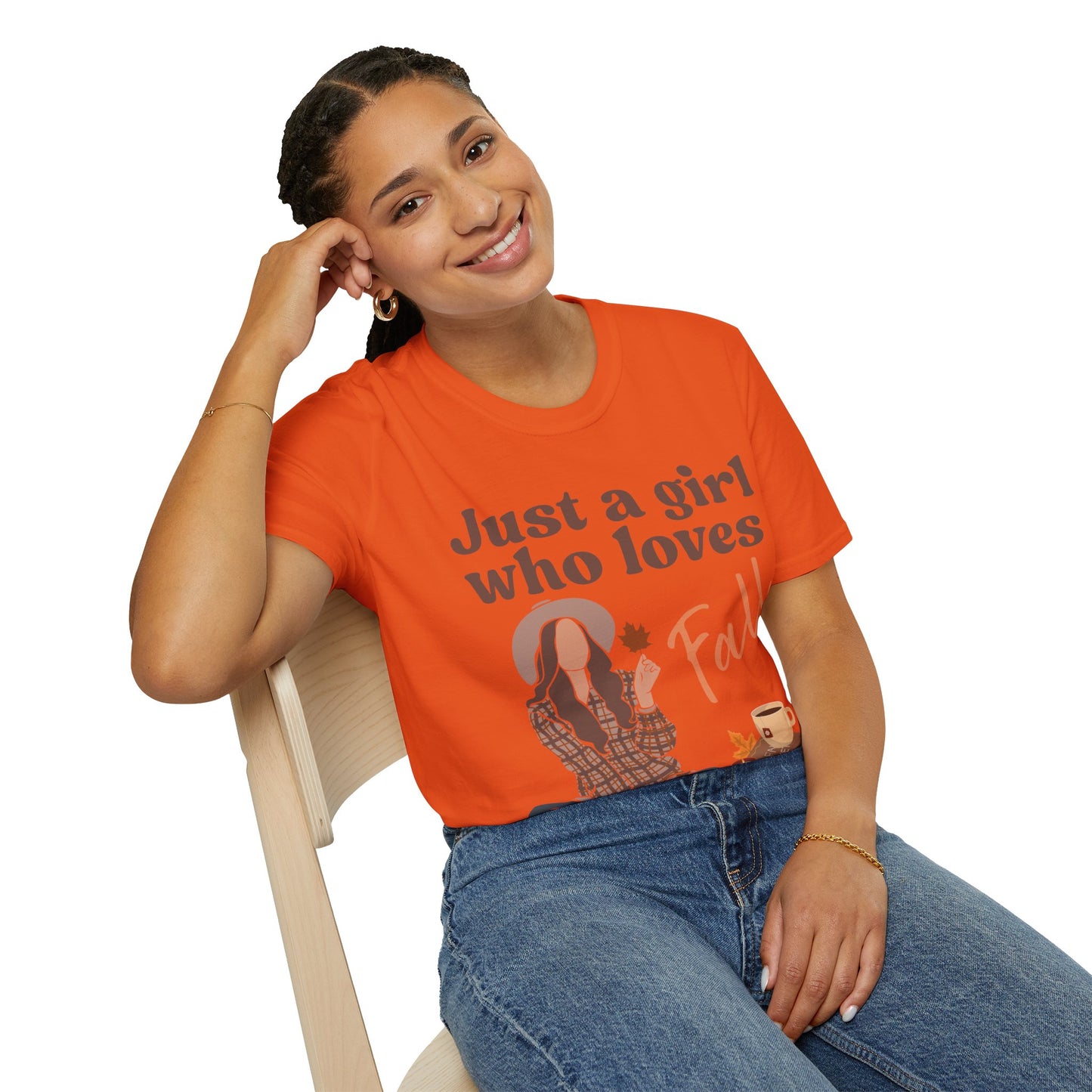 Just a girl who loves fall - Softstyle T-Shirt