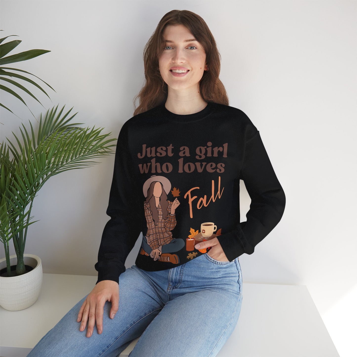 Just a girl who loves fall Sweatshirt