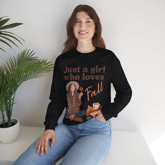 Just a girl who loves fall Sweatshirt