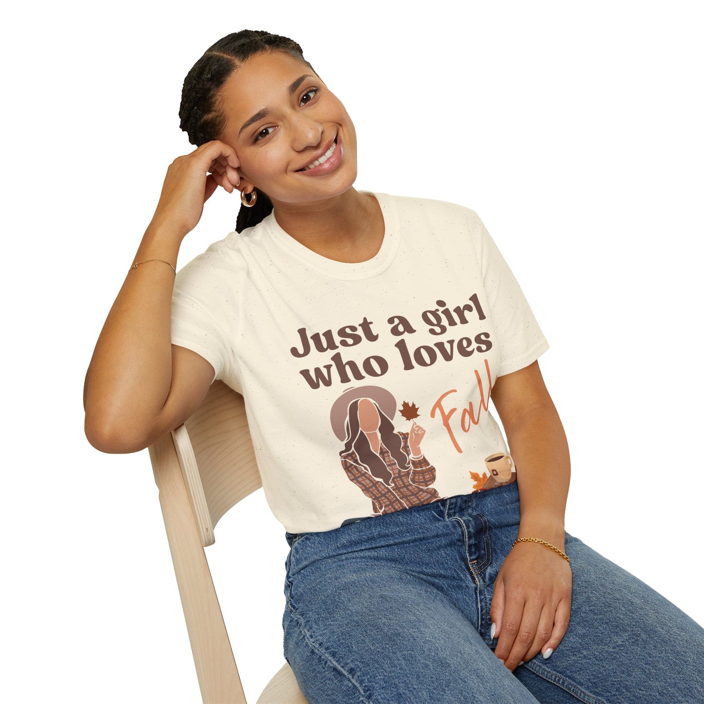 Just a girl who loves fall - Softstyle T-Shirt