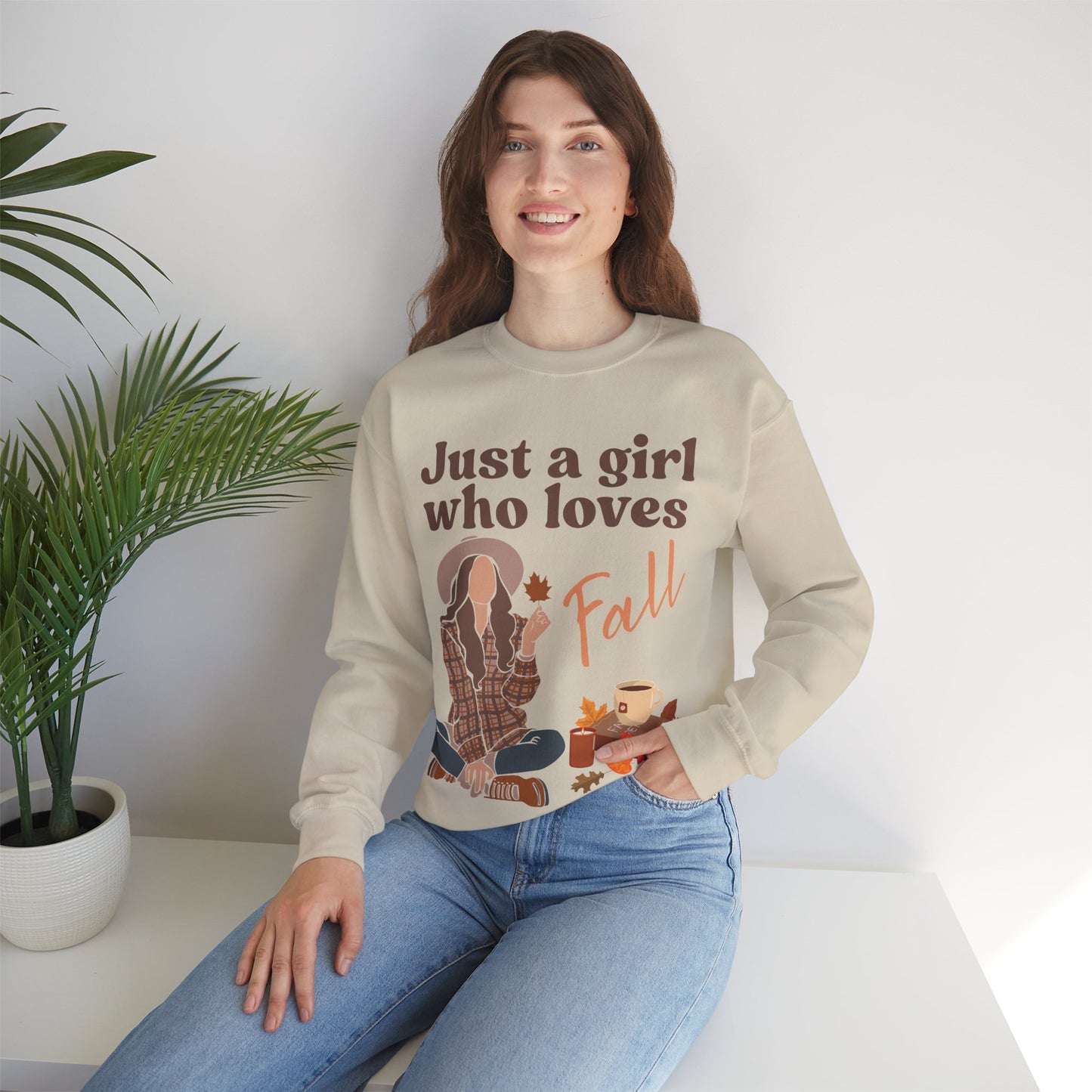 Just a girl who loves fall Sweatshirt
