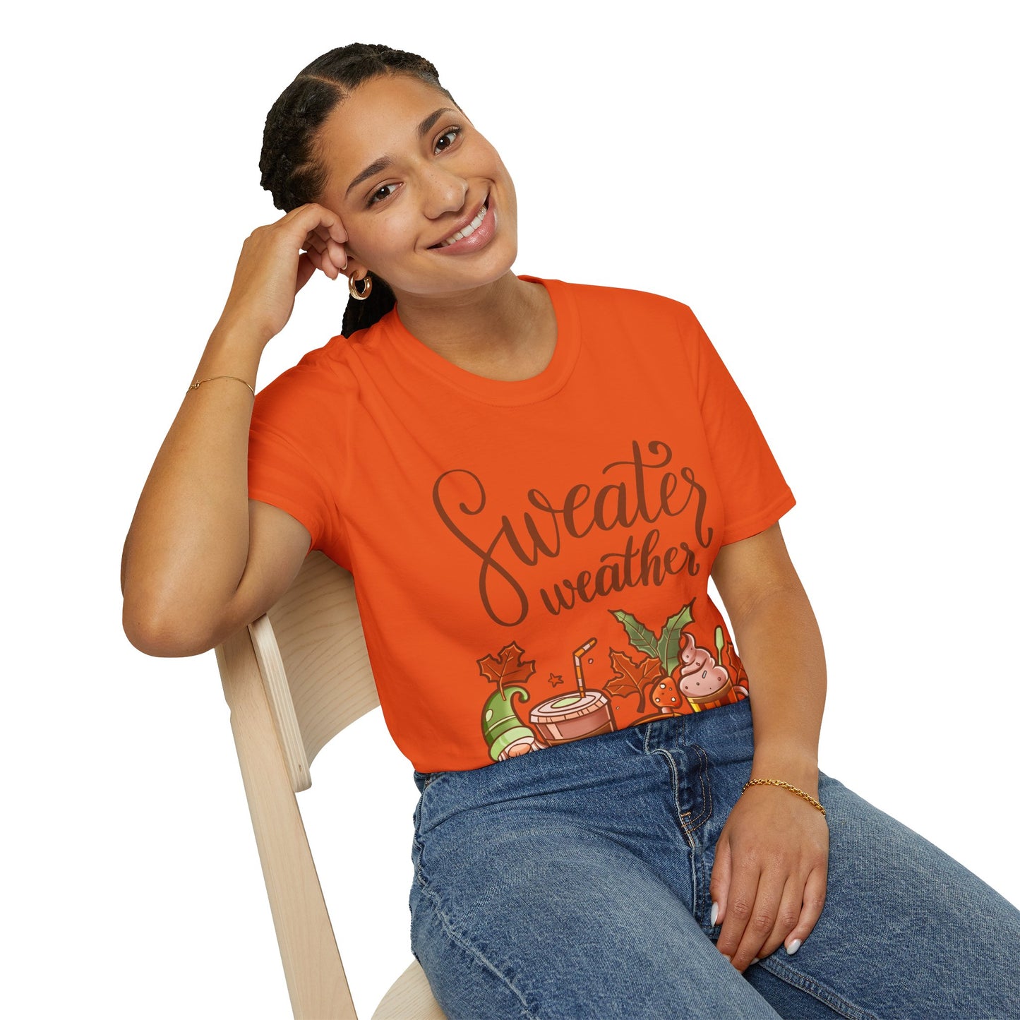 Sweater Weather - Softstyle T-Shirt