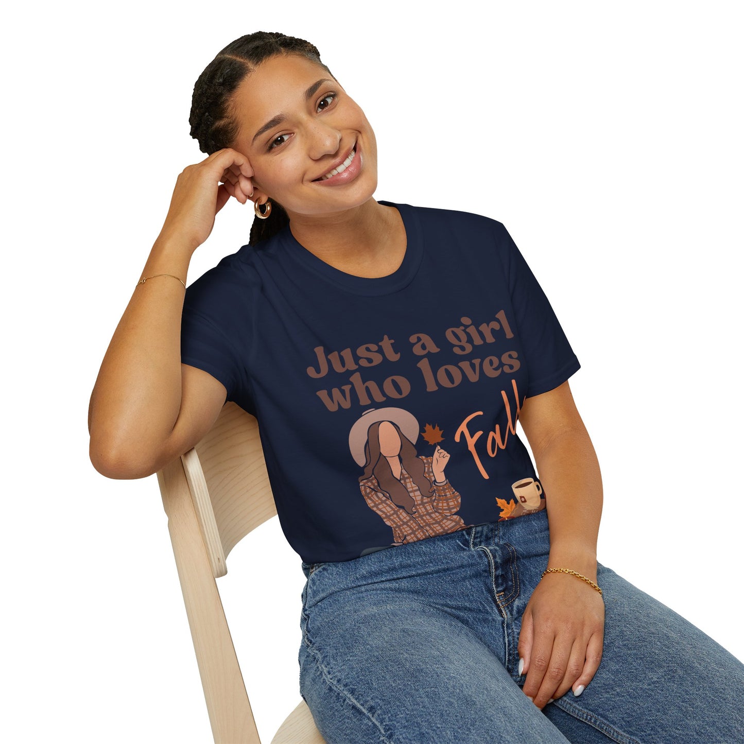 Just a girl who loves fall - Softstyle T-Shirt
