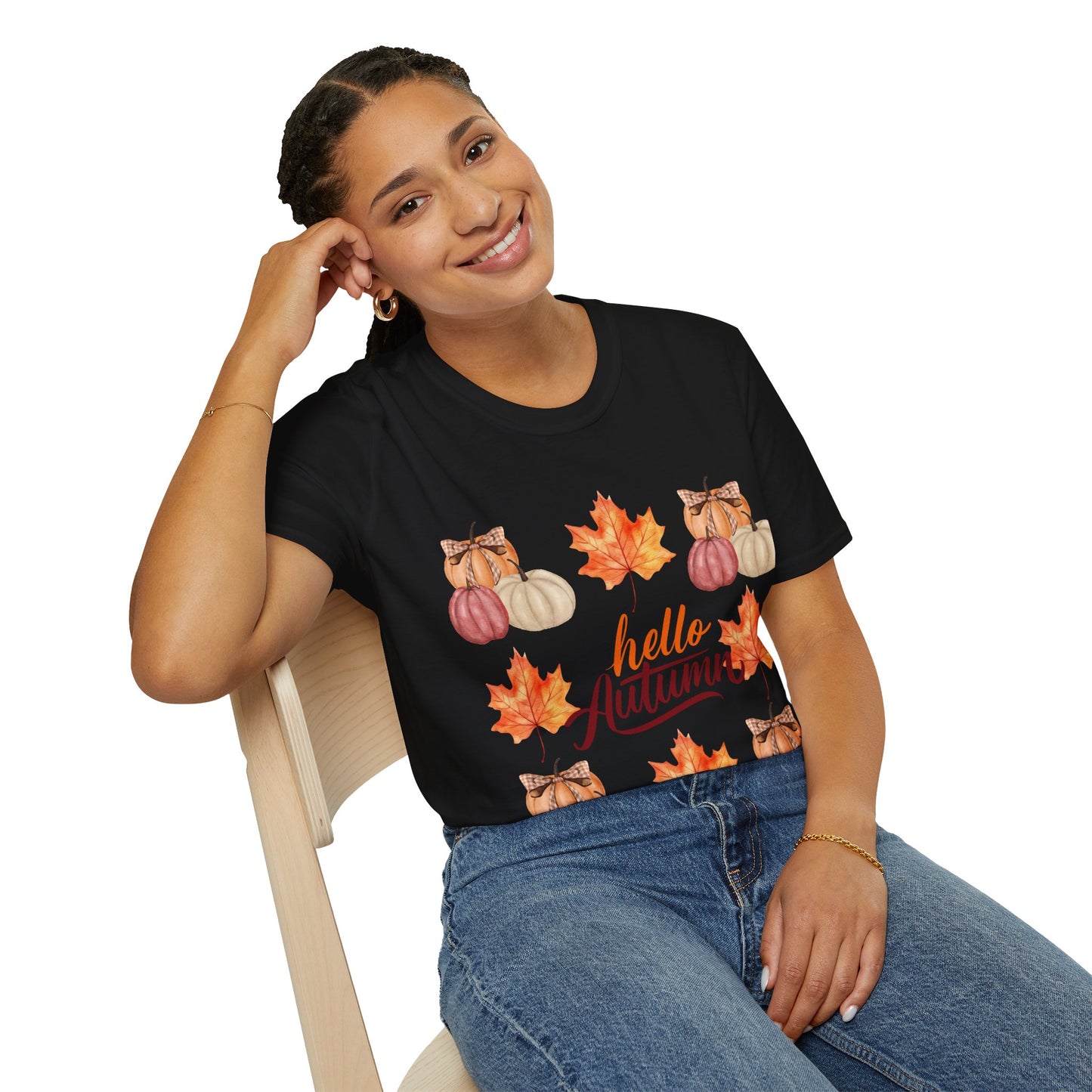 Hello Autumn - Softstyle T-Shirt