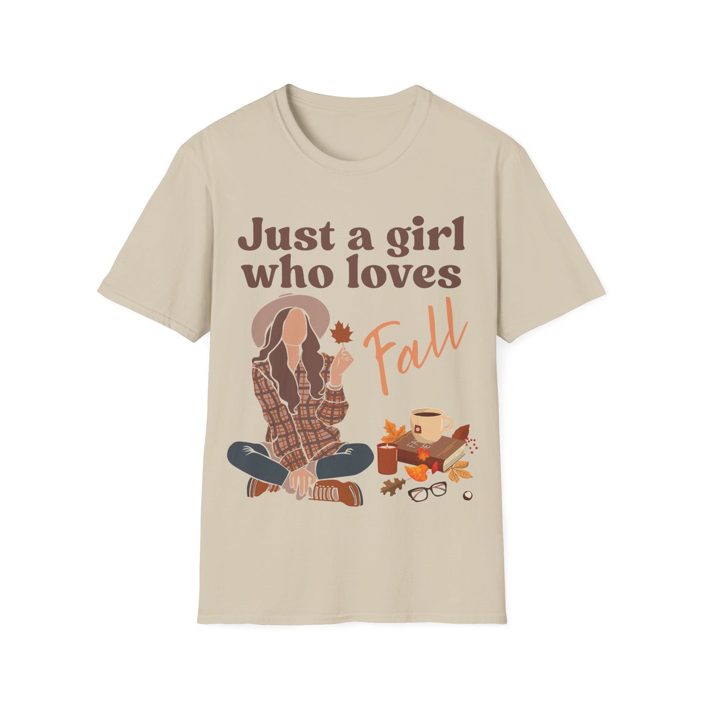 Just a girl who loves fall - Softstyle T-Shirt