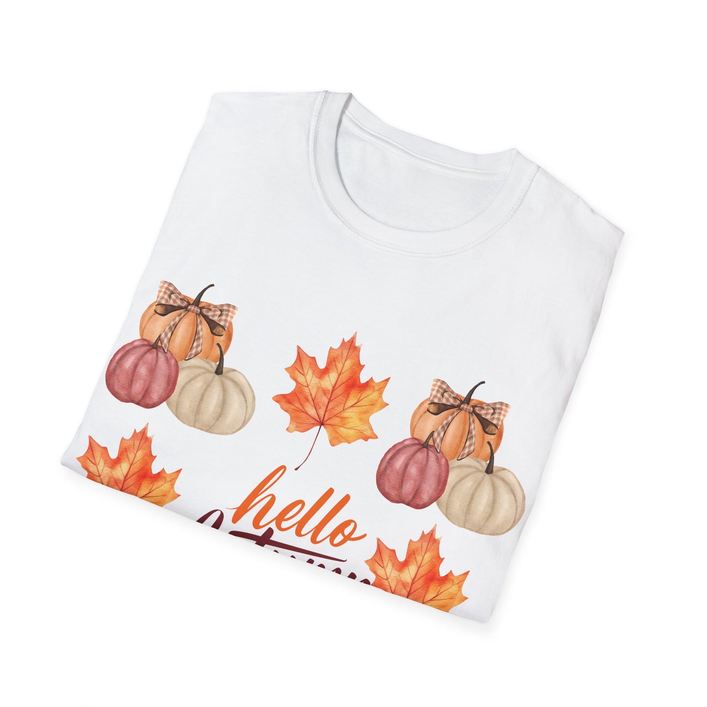 Hello Autumn - Softstyle T-Shirt