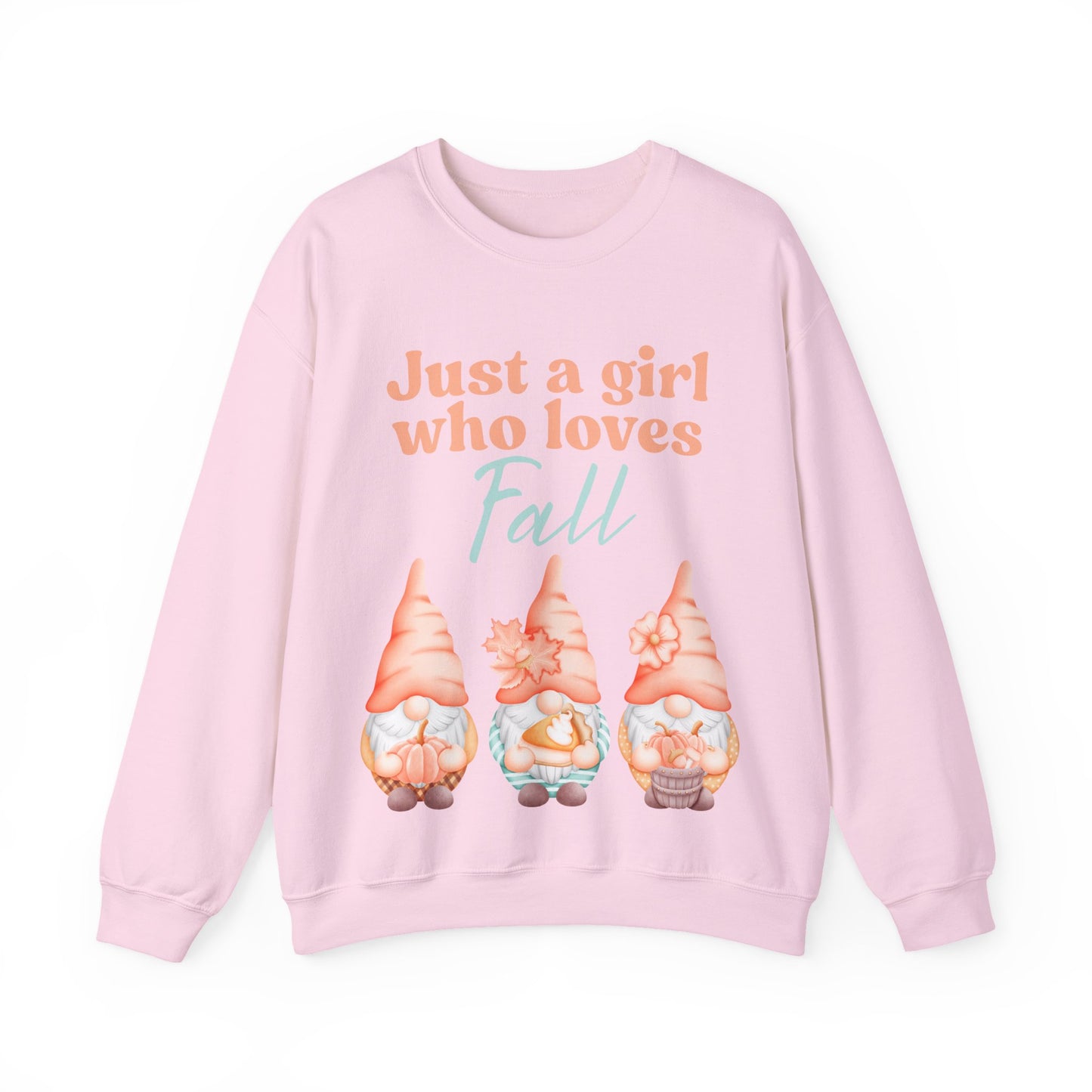 Just a girl who loves fall Gnome Sweatshirt