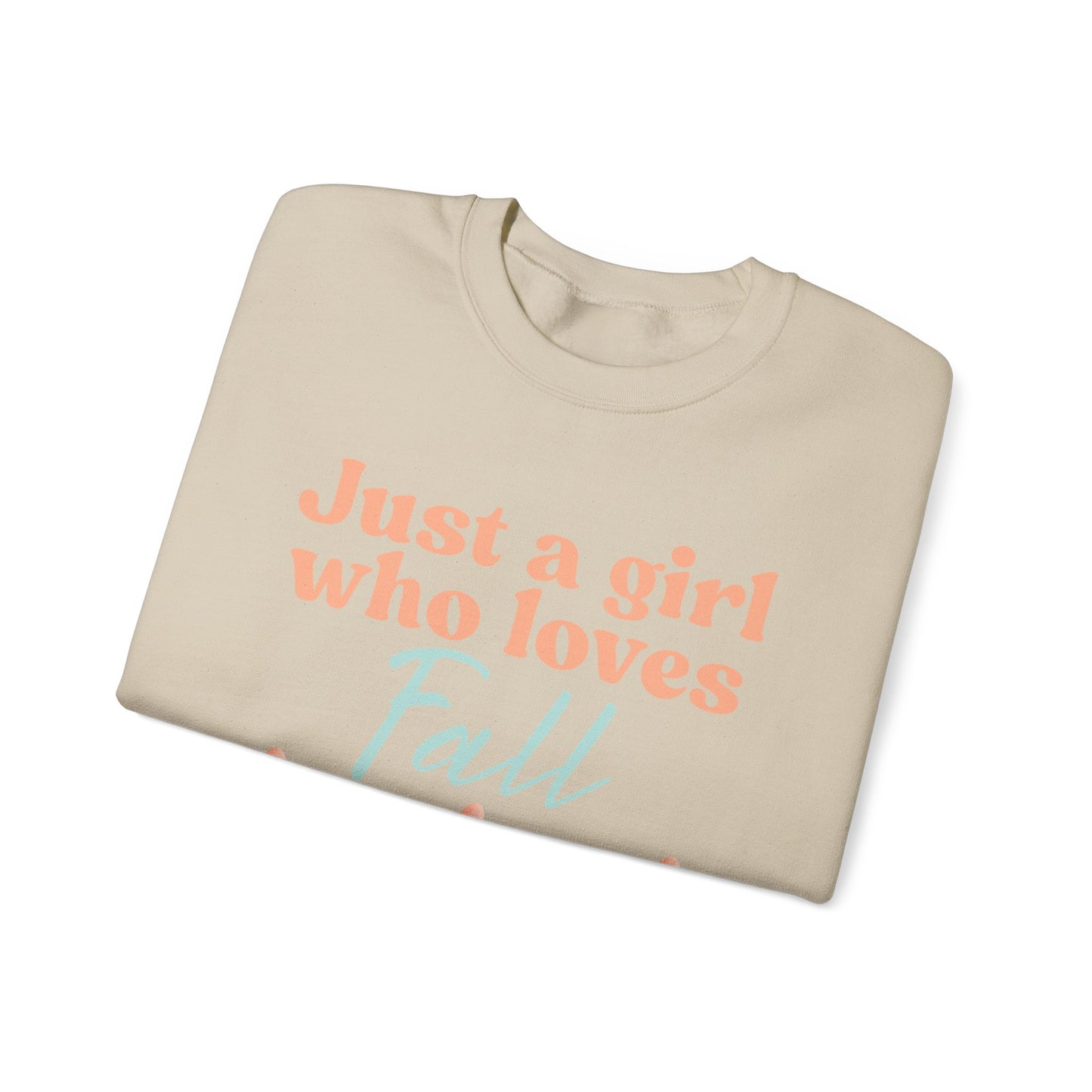 Just a girl who loves fall Gnome Sweatshirt
