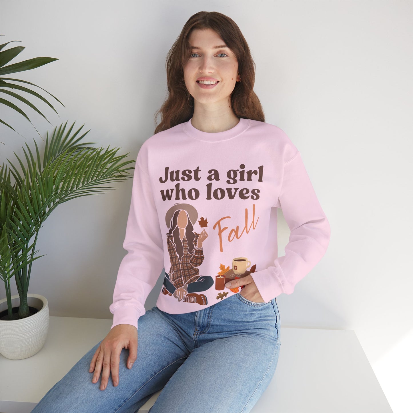 Just a girl who loves fall Sweatshirt