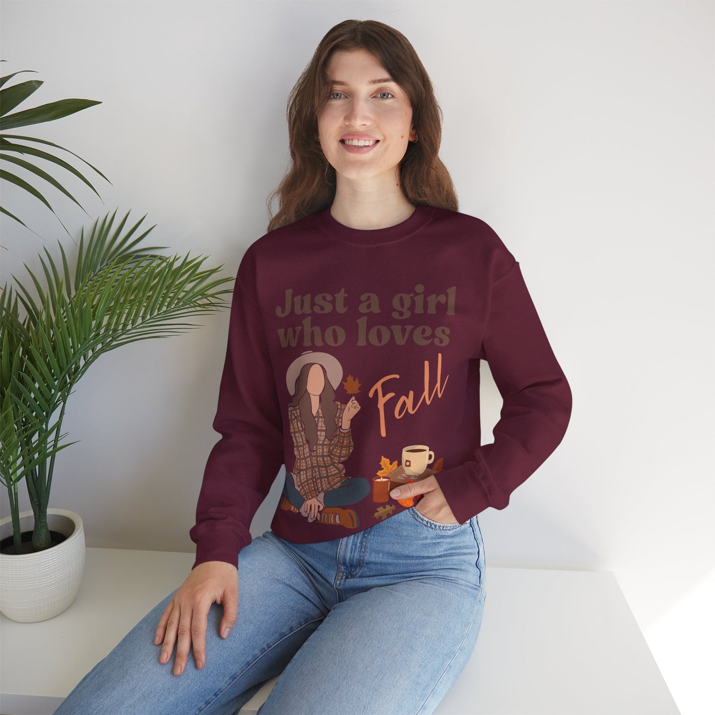 Just a girl who loves fall Sweatshirt