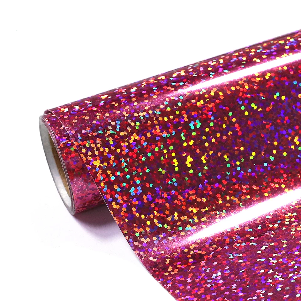 Light Pink Holographic Deco Sparkle Heat Transfer Vinyl – MyVinylCircle
