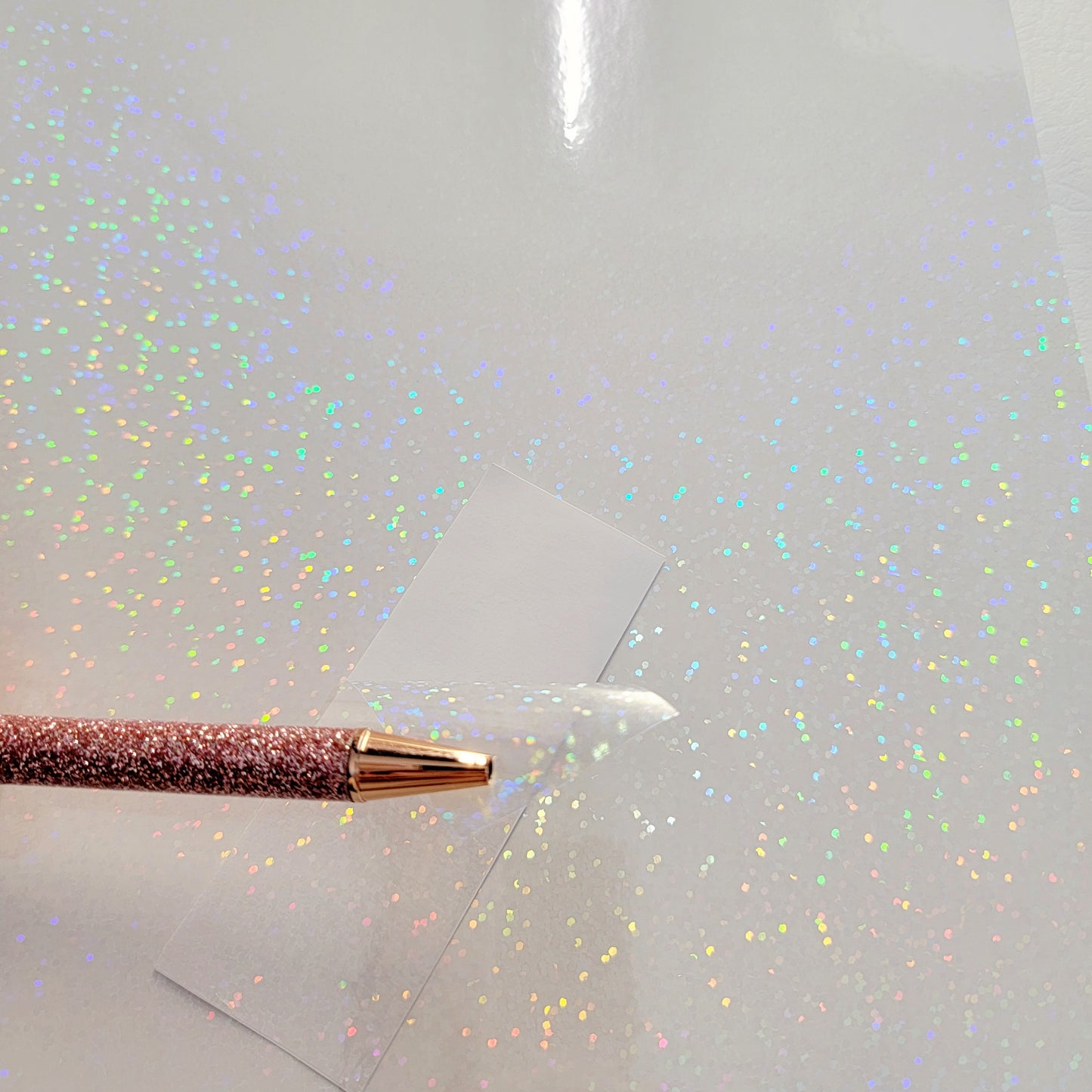 Clear Holographic Laminating (5pcs)